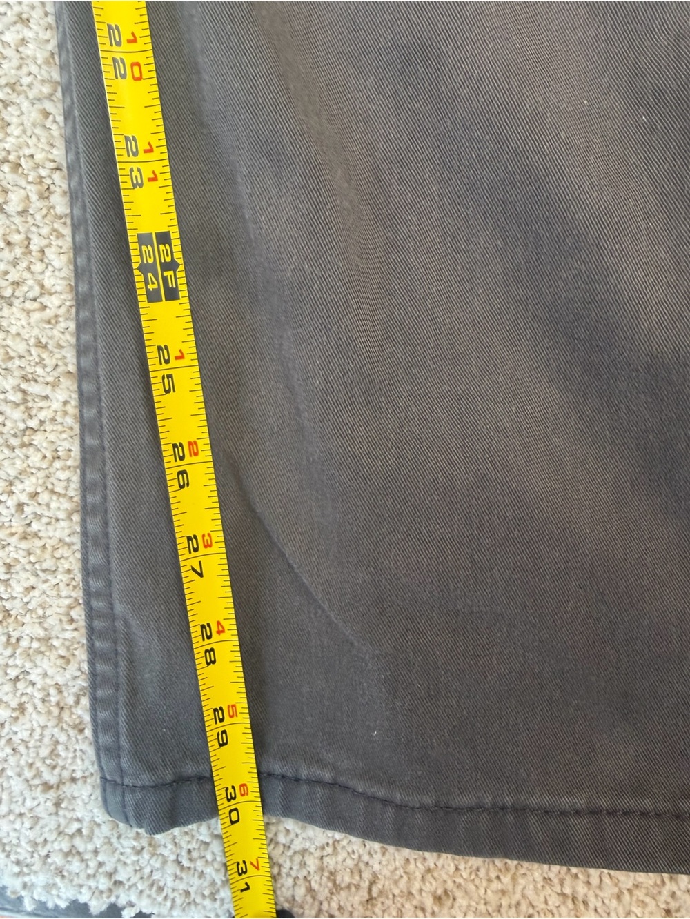 Levi's 514 Men's Jeans Pants Straight Fit Soft Twill 38x32 Slate Gray - Picture 8 of 9